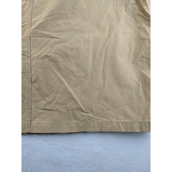 Mens Eddie Bauer Full Zip Long Sleeve Outdoor Jacket Size XL Tan Pockets - Picture 4 of 8